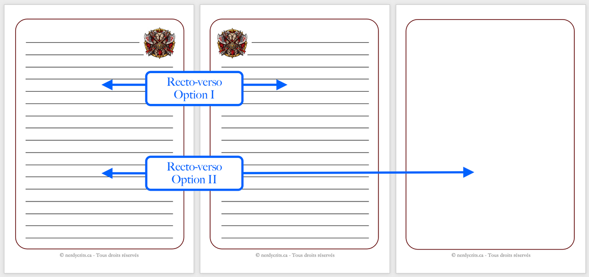 Feuilles de notes · Lot no.1