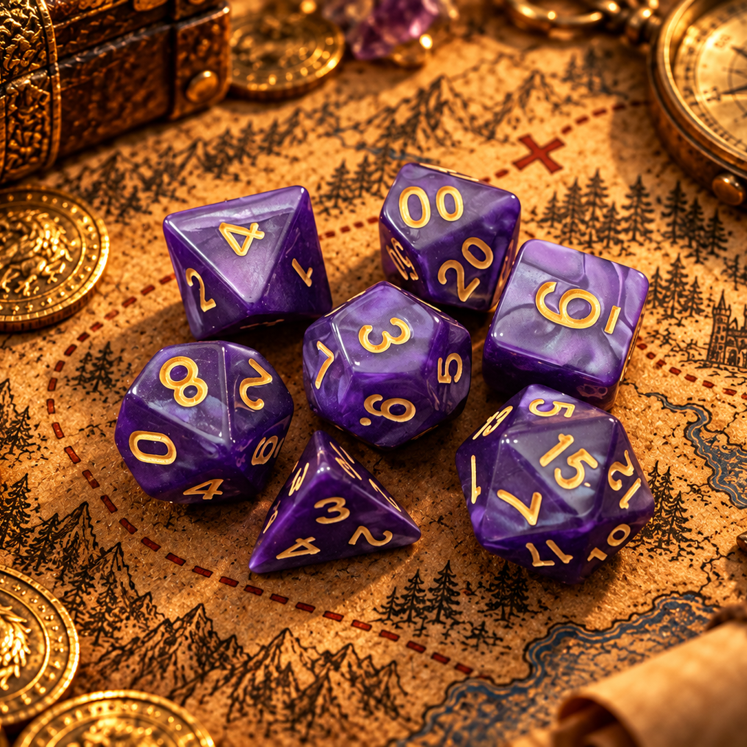 Tourbillon violet